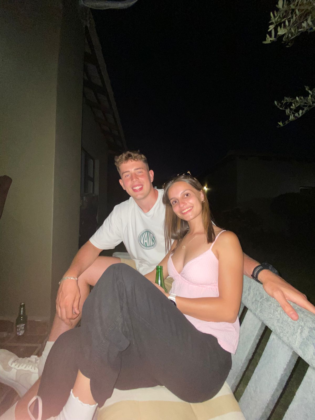 One of our easy evenings together.